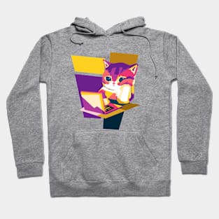 Cat Cute Busy Hoodie